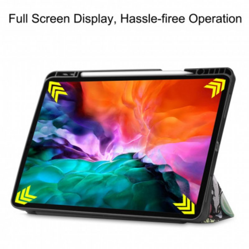 Skal iPad Pro 12.9" (2020) Graffiti Pennhållare