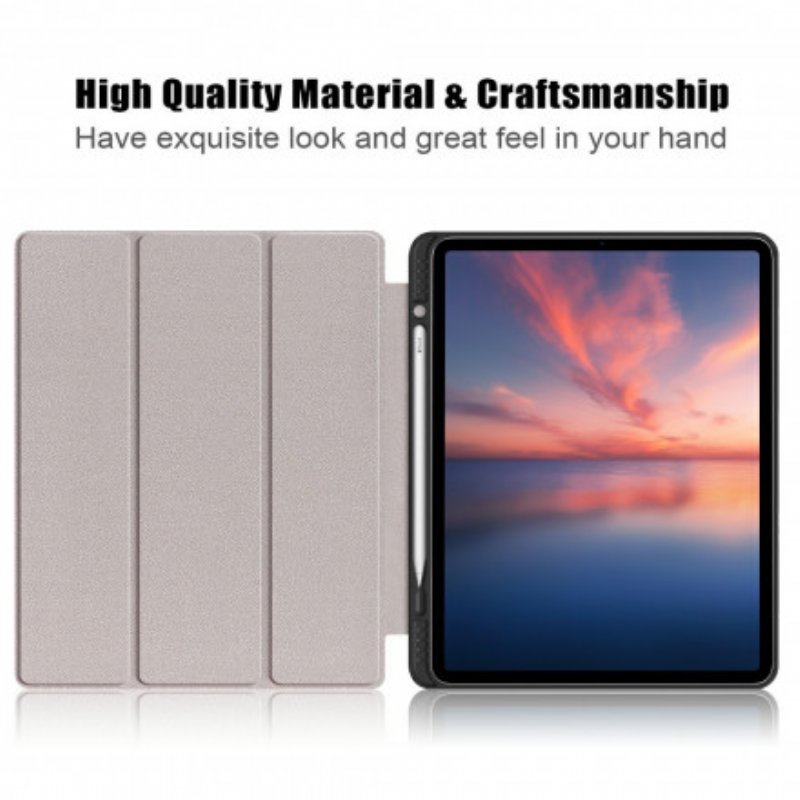 Skal iPad Pro 12.9" (2020) Trifold Stylus Hållare