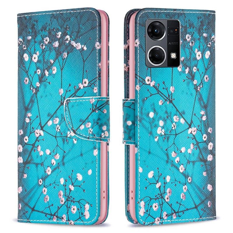 Fodral Oppo Reno 7 Blommande Grenar