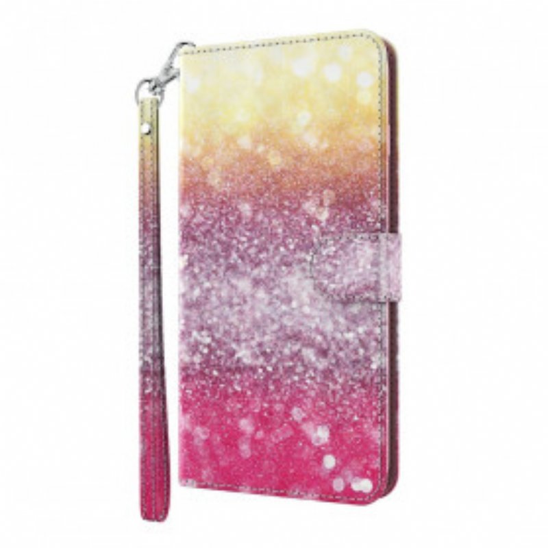 Fodral Xiaomi Mi 10T Lite Light Spot Glitter Magenta