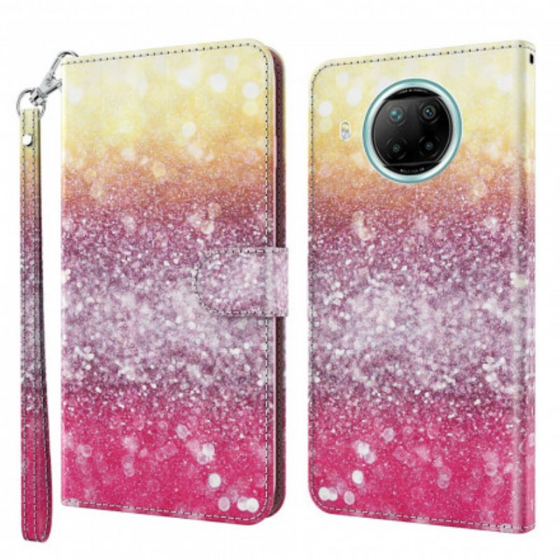 Fodral Xiaomi Mi 10T Lite Light Spot Glitter Magenta