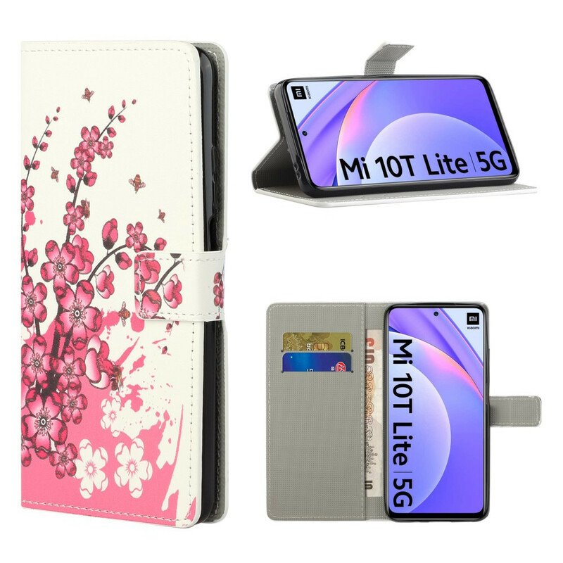 Fodral Xiaomi Mi 10T Lite Tropiska Blommor