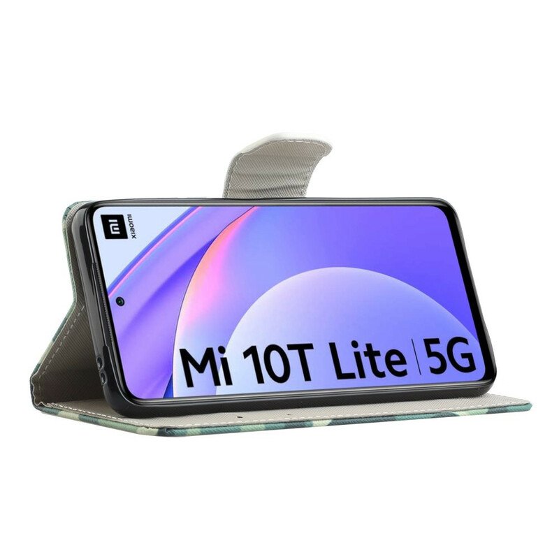 Läderfodral Xiaomi Mi 10T Lite Behåll Lugnet Och Glittra