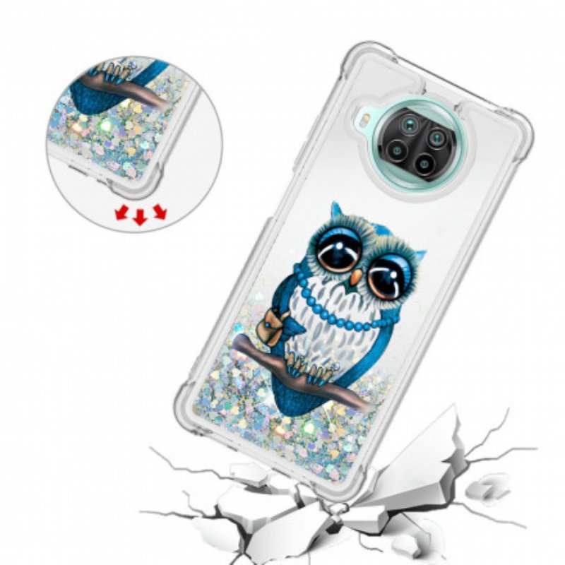 Skal Xiaomi Mi 10T Lite Miss Owl Paljetter