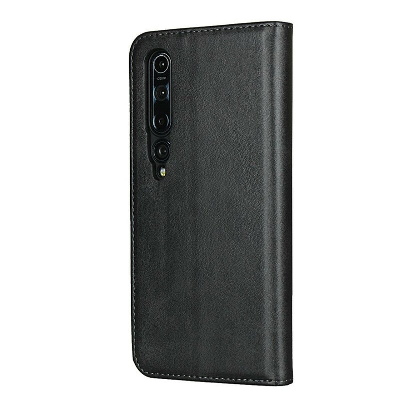 Folio-fodral Xiaomi Mi 10 / 10 Pro Läderfodral Elegance Split Läder