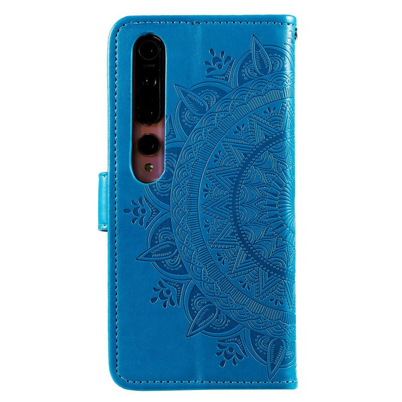 Läderfodral Xiaomi Mi 10 / 10 Pro Sol Mandala