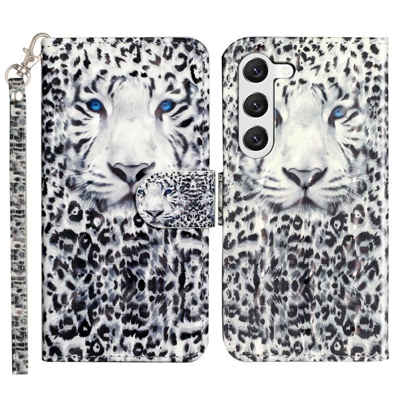 Fodral Samsung Galaxy S24 5g Leopard Med Snodd