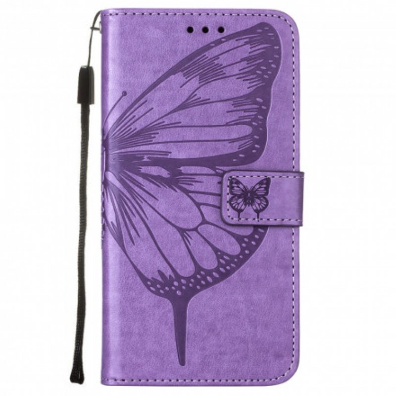 Fodral Xiaomi Mi 11 (5G) Butterfly Design Med Lanyard