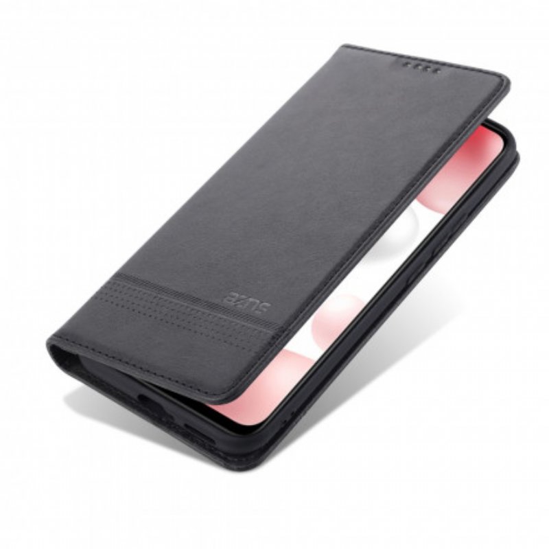 Folio-fodral Xiaomi Mi 11 (5G) Läderfodral Azns Läder Styling