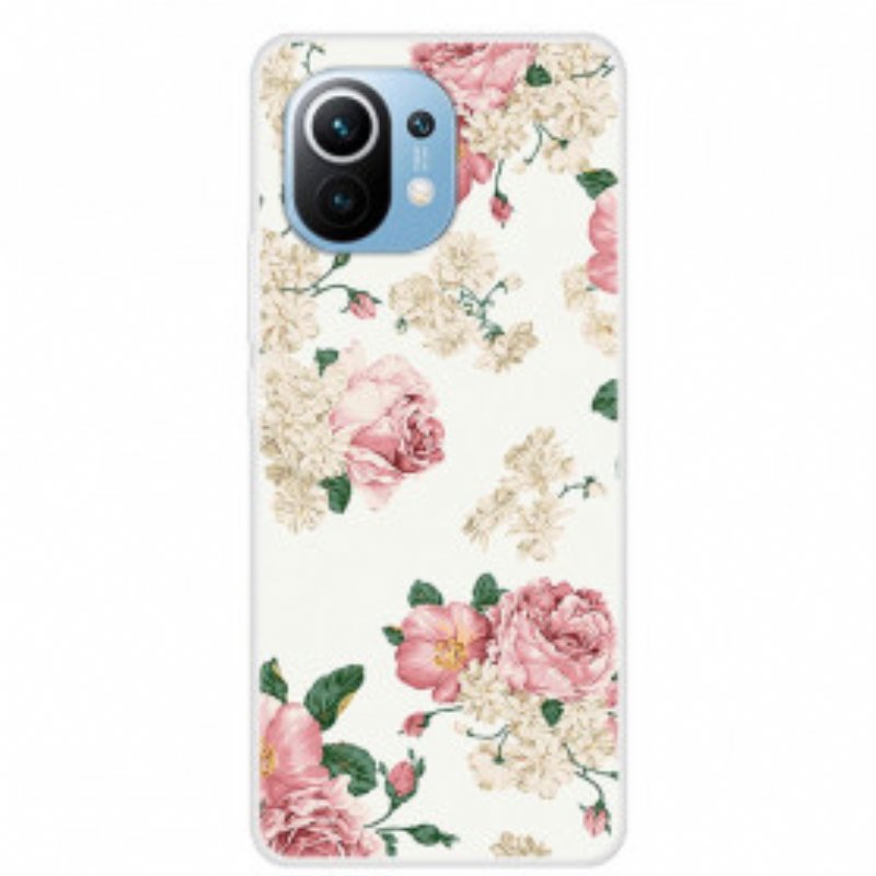 Skal Xiaomi Mi 11 (5G) Liberty Blommor