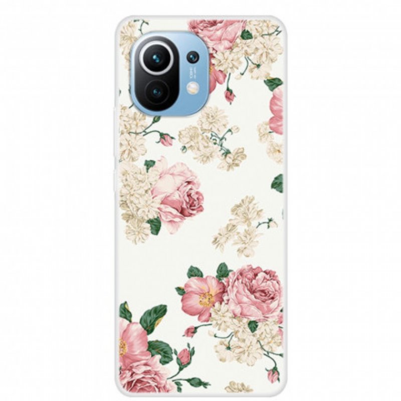 Skal Xiaomi Mi 11 (5G) Liberty Blommor