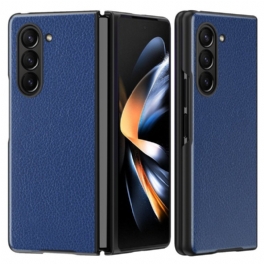 Skal För Samsung Galaxy Z Fold 6 Litchi Konstläder