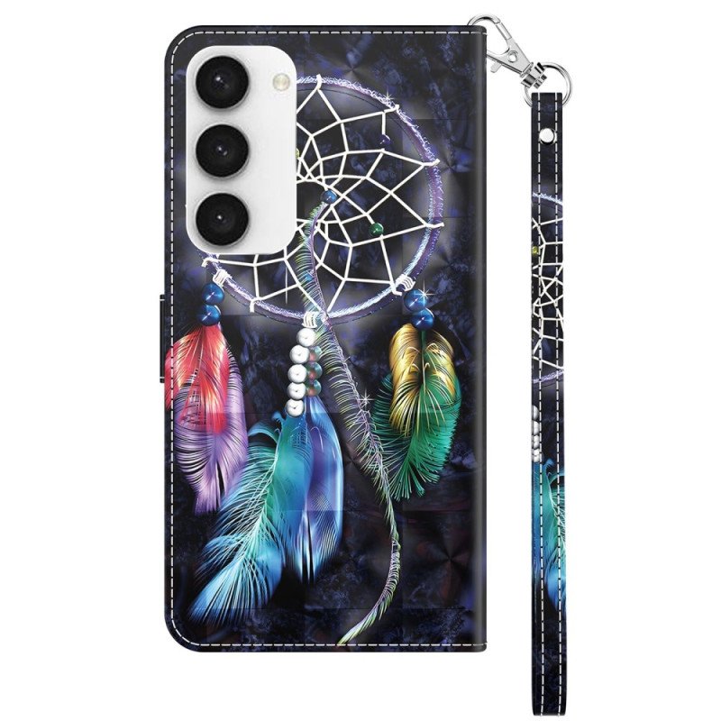 Fodral Samsung Galaxy S23 5G Med Kedjar Strap Dream Catcher