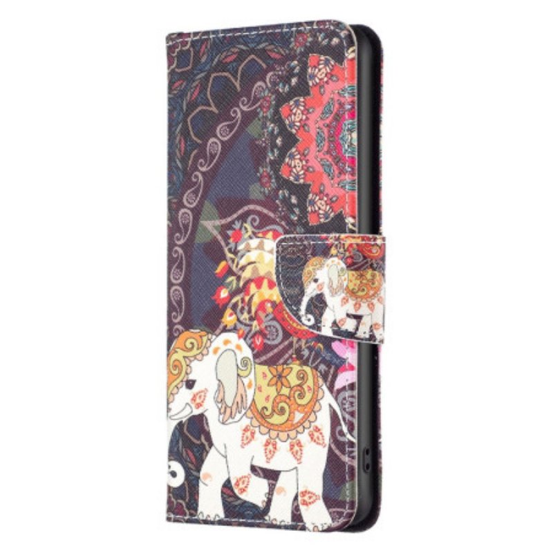 Fodral Samsung Galaxy S23 5G Tribal Elefant