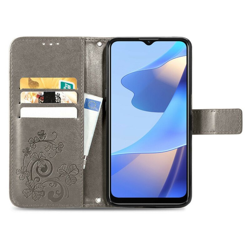 Fodral Oppo A16 / A16s Fyrklöver