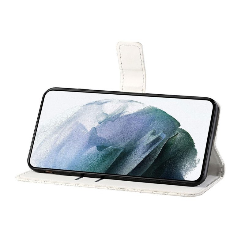 Folio-fodral Oppo A16 / A16s Gobeläng Mönster