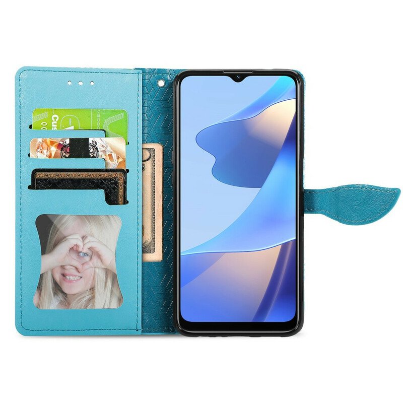 Folio-fodral Oppo A16 / A16s Stamblad