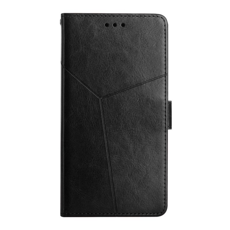 Folio-fodral Oppo A16 / A16s Stil Läder Geo Y Design