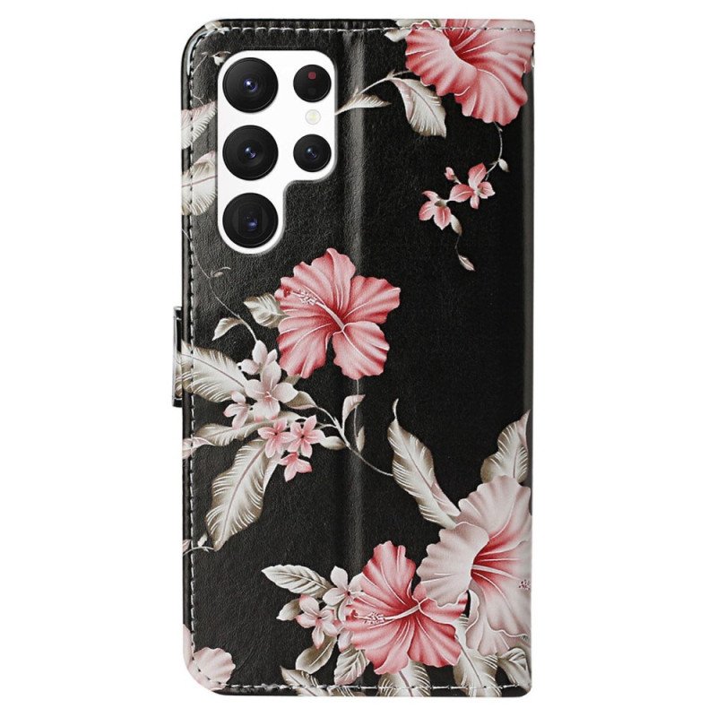 Fodral Samsung Galaxy S23 Ultra 5G Blommor