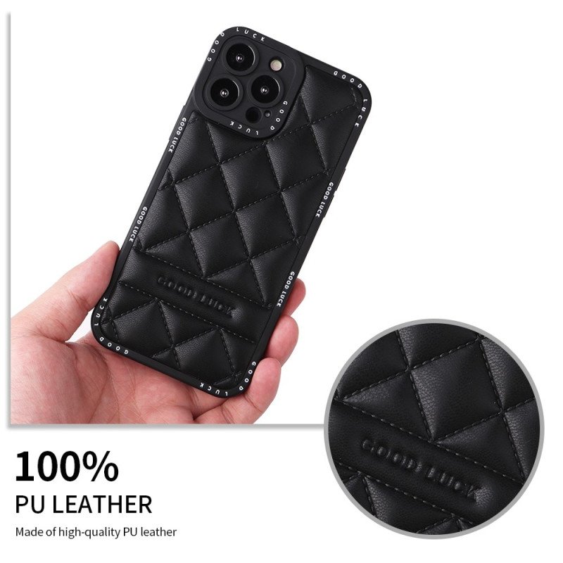 Skal iPhone 14 Pro Max Lycka Till Quilted