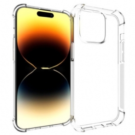 Mobilskal iPhone 15 Pro Transparent Med Förstärkta Hörn