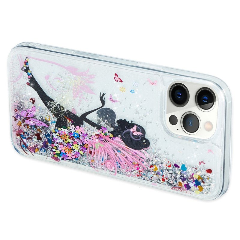 Skal iPhone 15 Pro Fairy Glitter