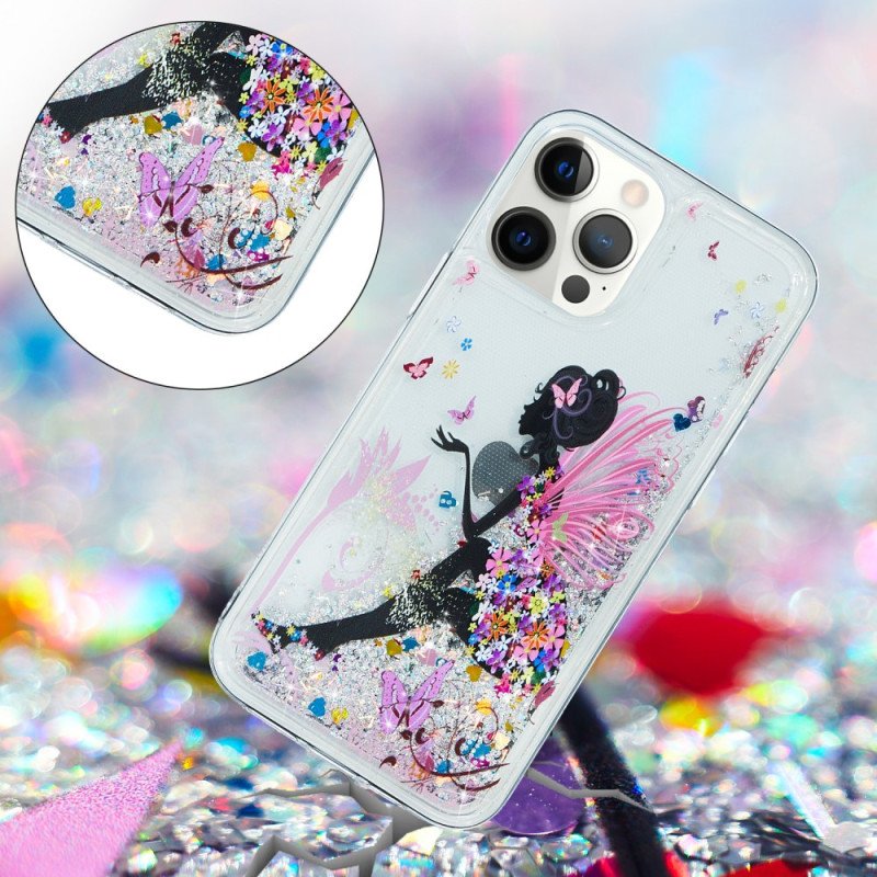 Skal iPhone 15 Pro Fairy Glitter