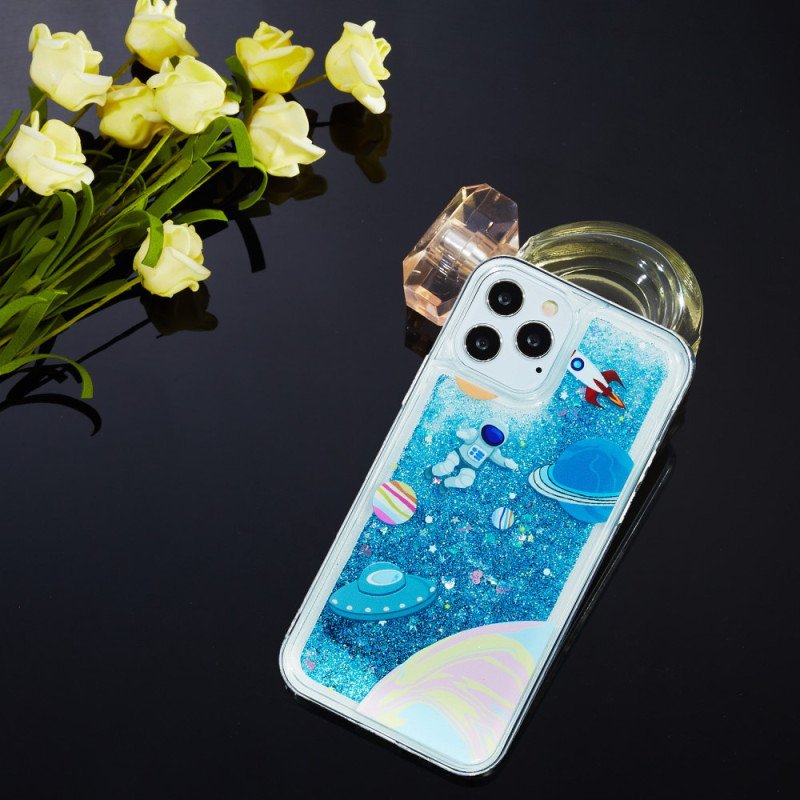 Skal iPhone 15 Pro Space Glitter