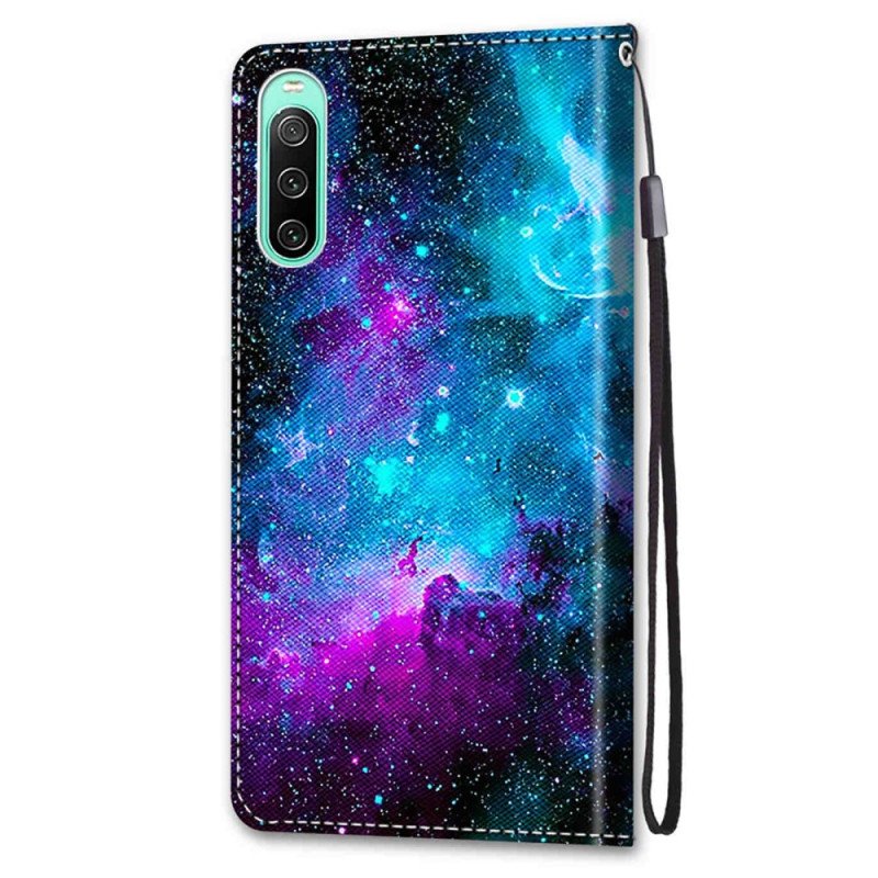 Fodral Sony Xperia 10 IV Kosmisk Himmel