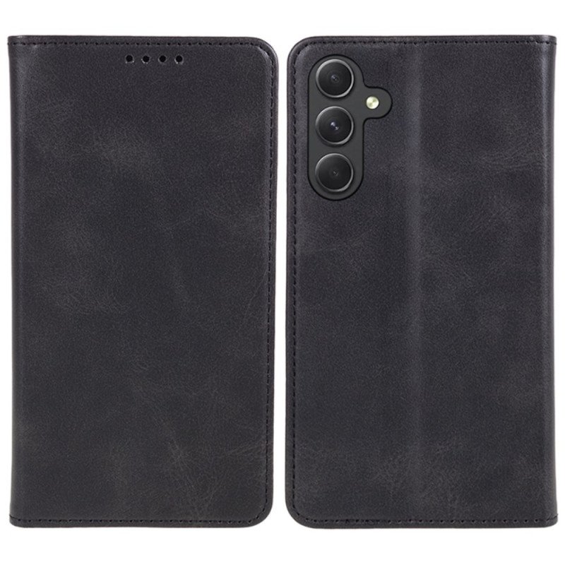 Folio-fodral Samsung Galaxy M55 5g Telefonfodral Kalvstruktur