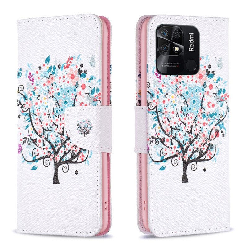 Fodral Xiaomi Redmi 10C Blommande Träd