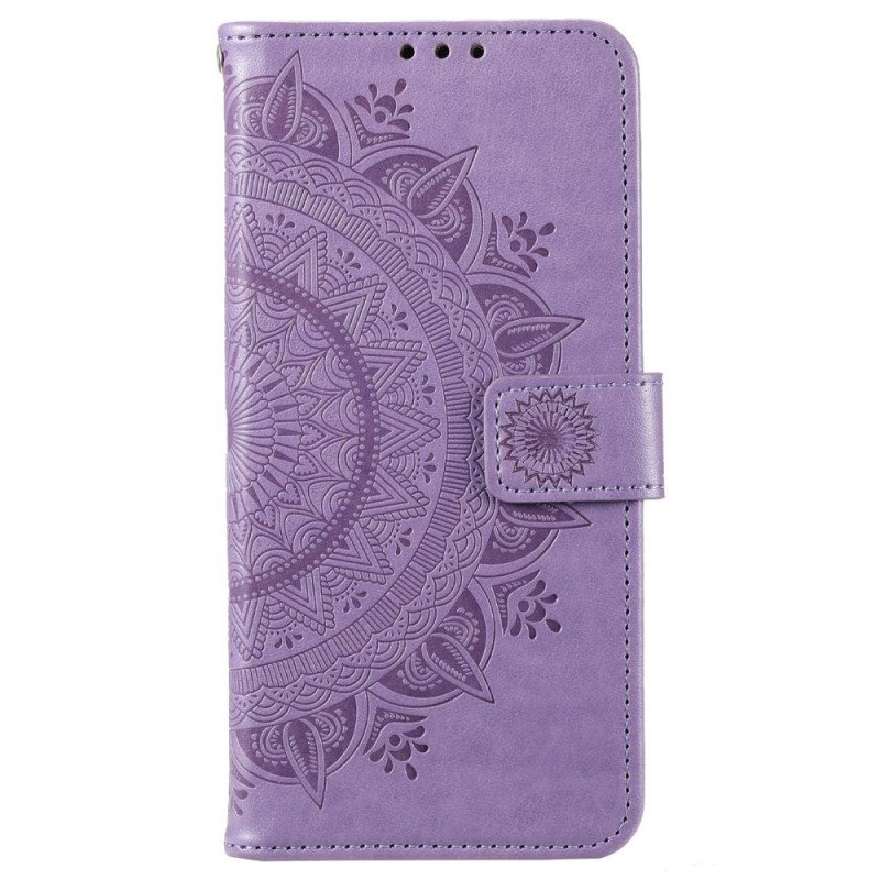 Fodral Xiaomi Redmi 10C Mandala Sun Med Snodd