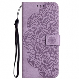 Fodral Xiaomi Redmi 10C Med Kedjar Strappy Mandala