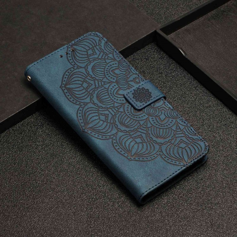 Fodral Xiaomi Redmi 10C Med Kedjar Strappy Mandala