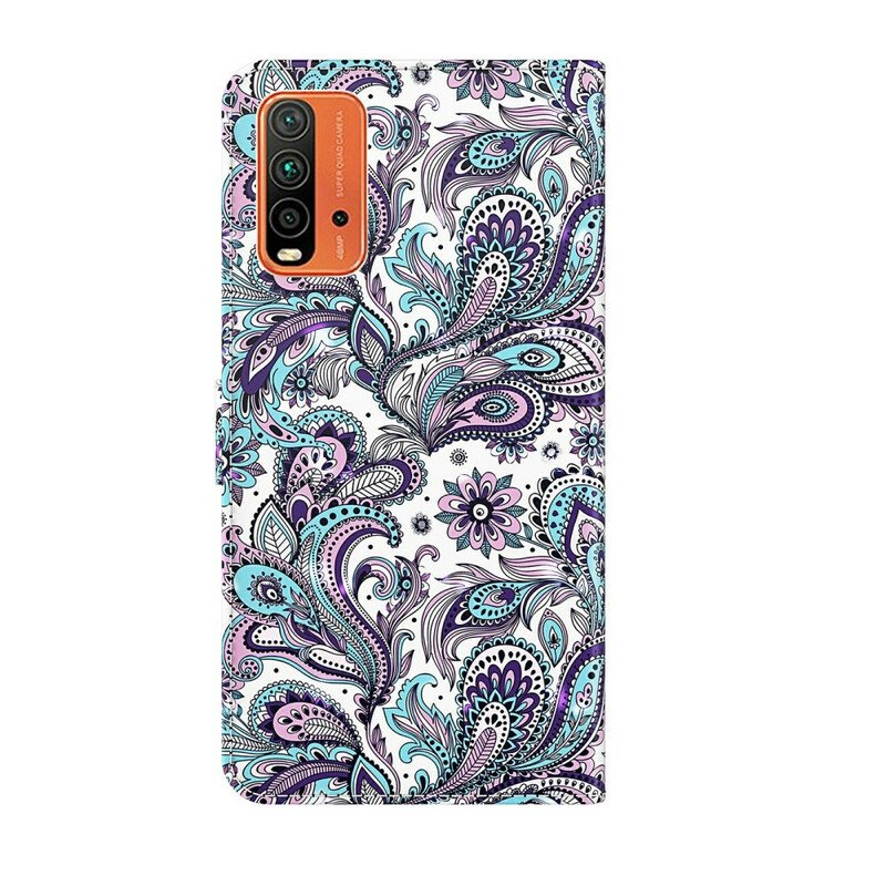 Fodral Xiaomi Redmi 9T Blommor Mönster