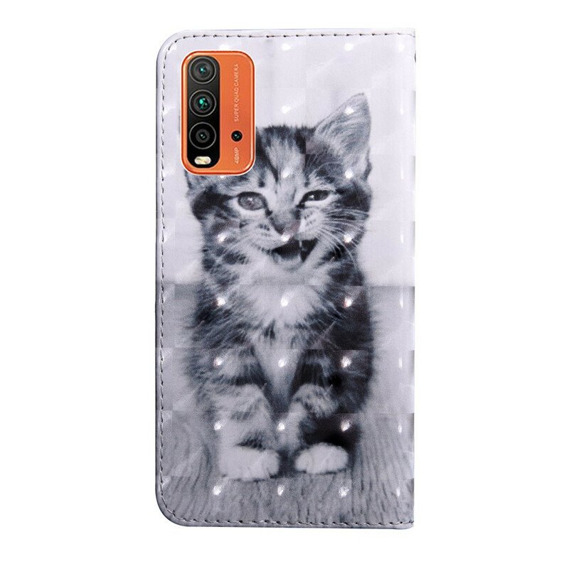 Folio-fodral Xiaomi Redmi 9T Kattungen Ignatius