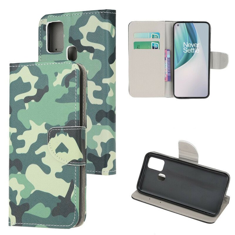 Fodral OnePlus Nord N10 Militärt Kamouflage