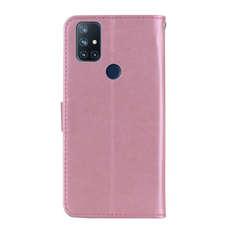 Fodral OnePlus Nord N10 Uggla Mandala Och Charm