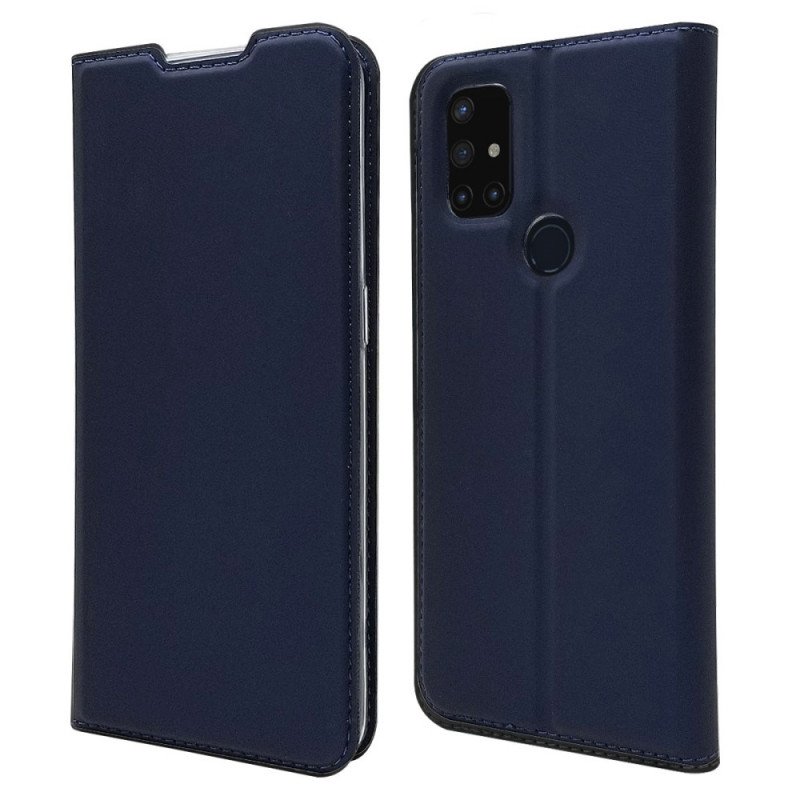 Folio-fodral OnePlus Nord N10 Läderfodral Magnetlås