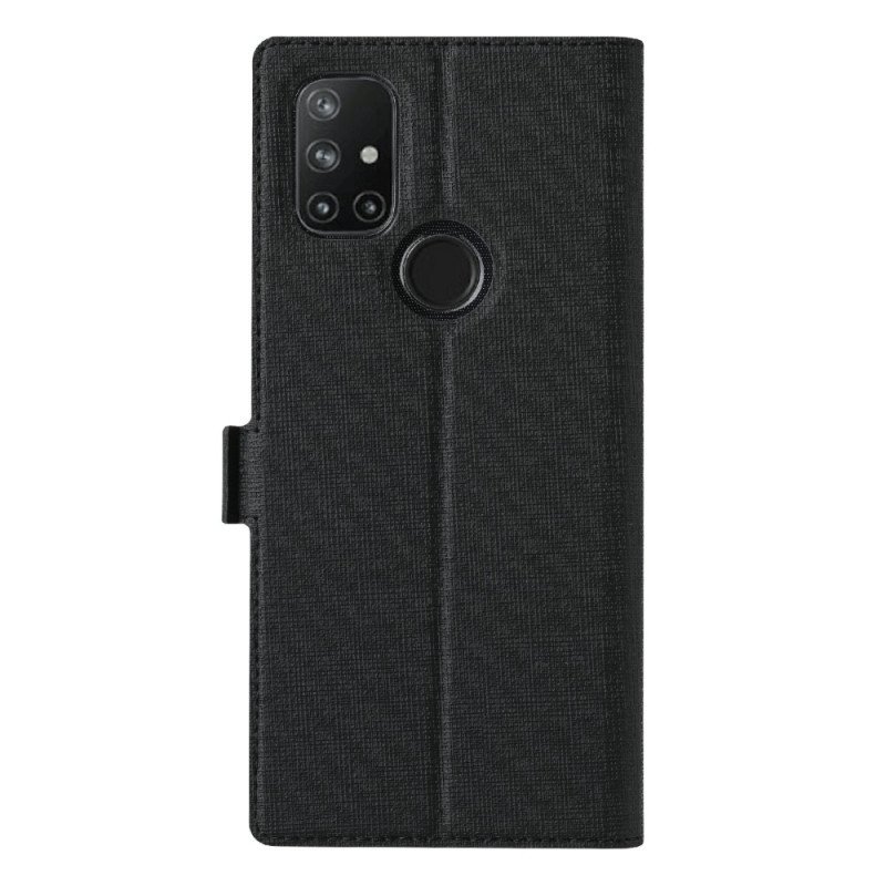 Folio-fodral OnePlus Nord N10 Strukturerad Vili Dmx