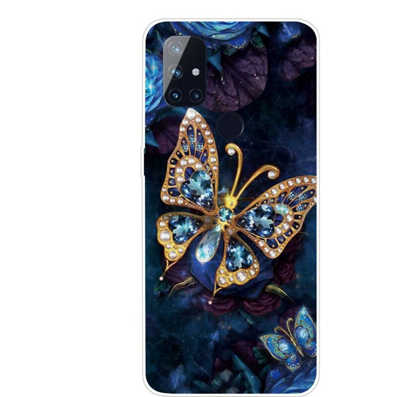 Skal OnePlus Nord N10 Butterfly Lyx