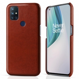 Skal OnePlus Nord N10 Ksq Lädereffekt