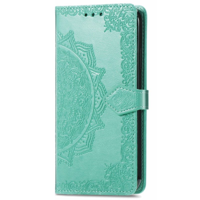 Folio-fodral Google Pixel 6A Med Kedjar Strappy Sun Mandala