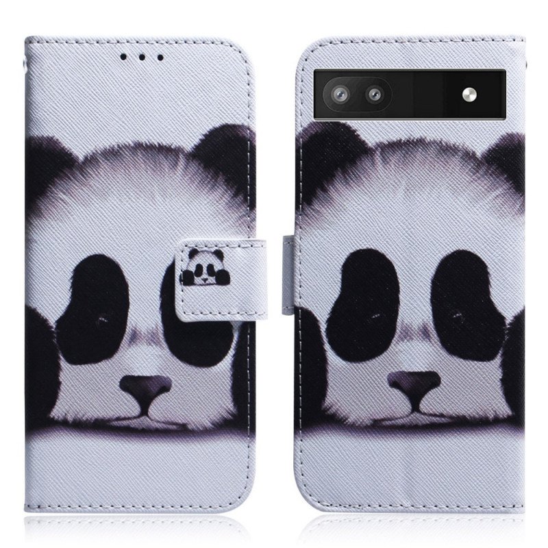 Folio-fodral Google Pixel 6A Panda