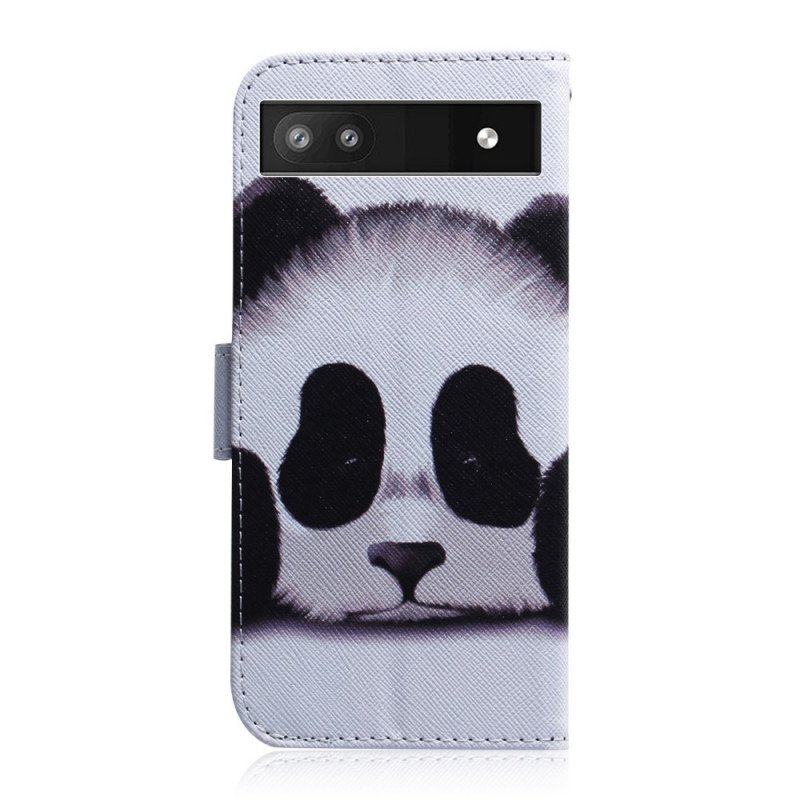 Folio-fodral Google Pixel 6A Panda