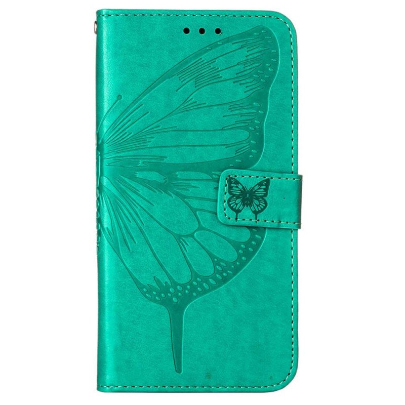 Fodral OnePlus Nord N100 Med Kedjar Strappy Butterfly Design