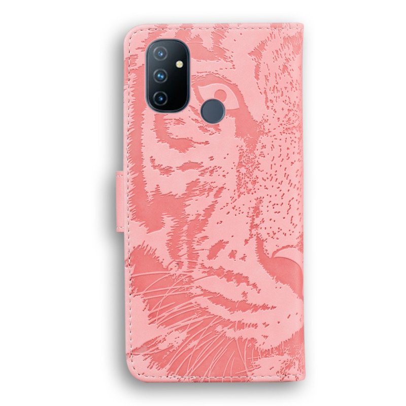 Fodral OnePlus Nord N100 Tiger Face Print