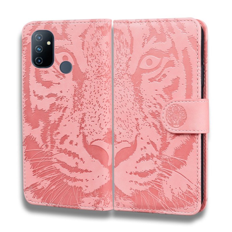 Fodral OnePlus Nord N100 Tiger Face Print