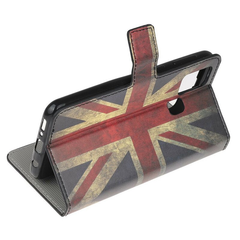 Folio-fodral OnePlus Nord N100 Englands Flagga