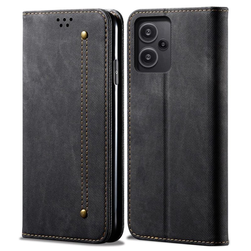 Folio-fodral Xiaomi Redmi Note 13 Pro Plus 5g Telefonfodral Jeanstyg